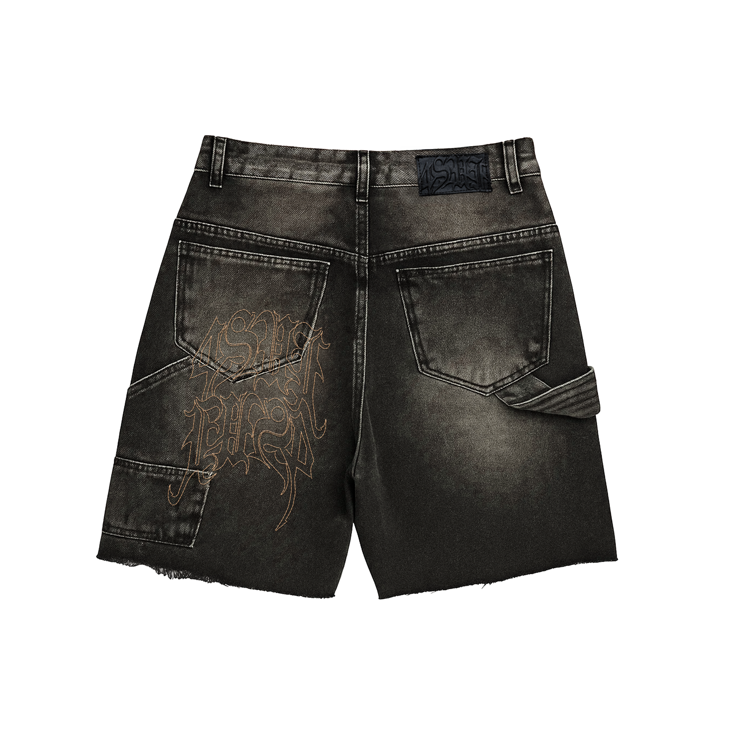 Bermuda Sufgang Jorts 4suf Denim Brown | Sunset Skate Shop - A