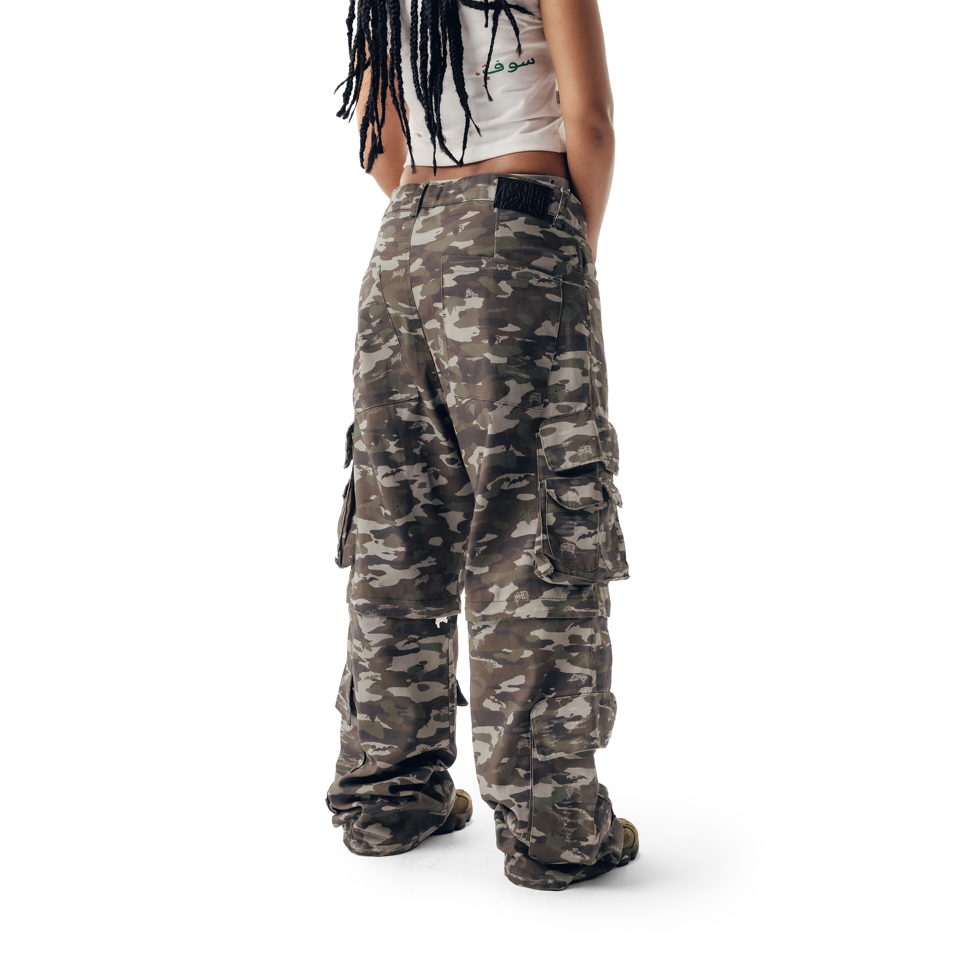 Calça Sufgang Cargo Camo 4suf | Sunset Skate Shop - A maior e mais