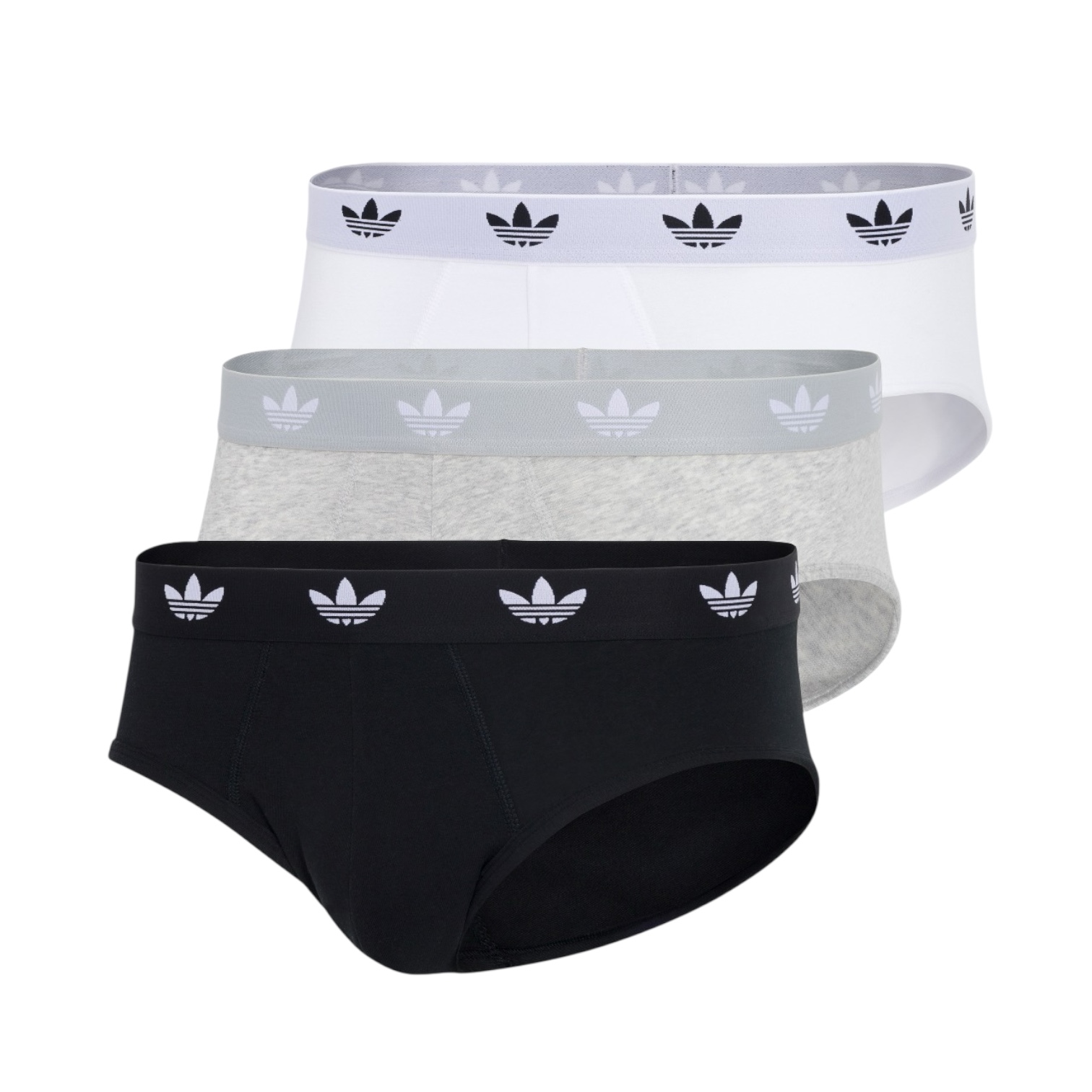 Cueca Adidas 3pk Brief Assorted Jk3864 | Sunset Skate Shop - A