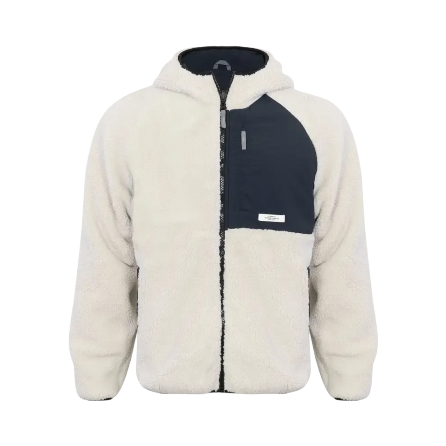 Jaqueta Element Wolfe Sherpa Egret | Sunset Skate Shop - A maior e