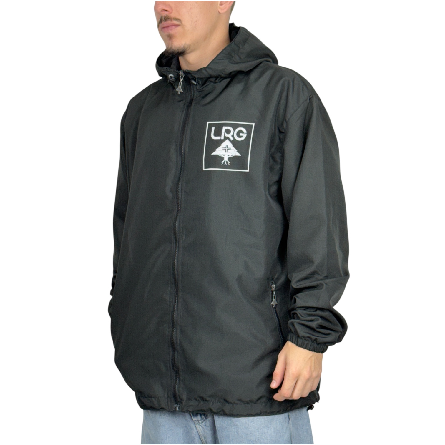 Jaqueta Lrg Leader Excellence Windbreaker Preto | Sunset Skate