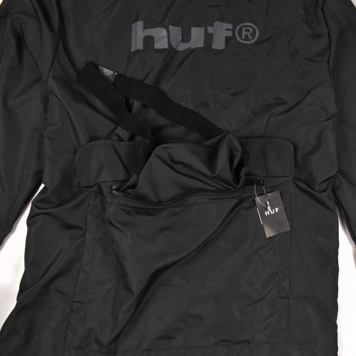 Jaqueta Huf Packable Cycling Black | Sunset Skate Shop - A maior e