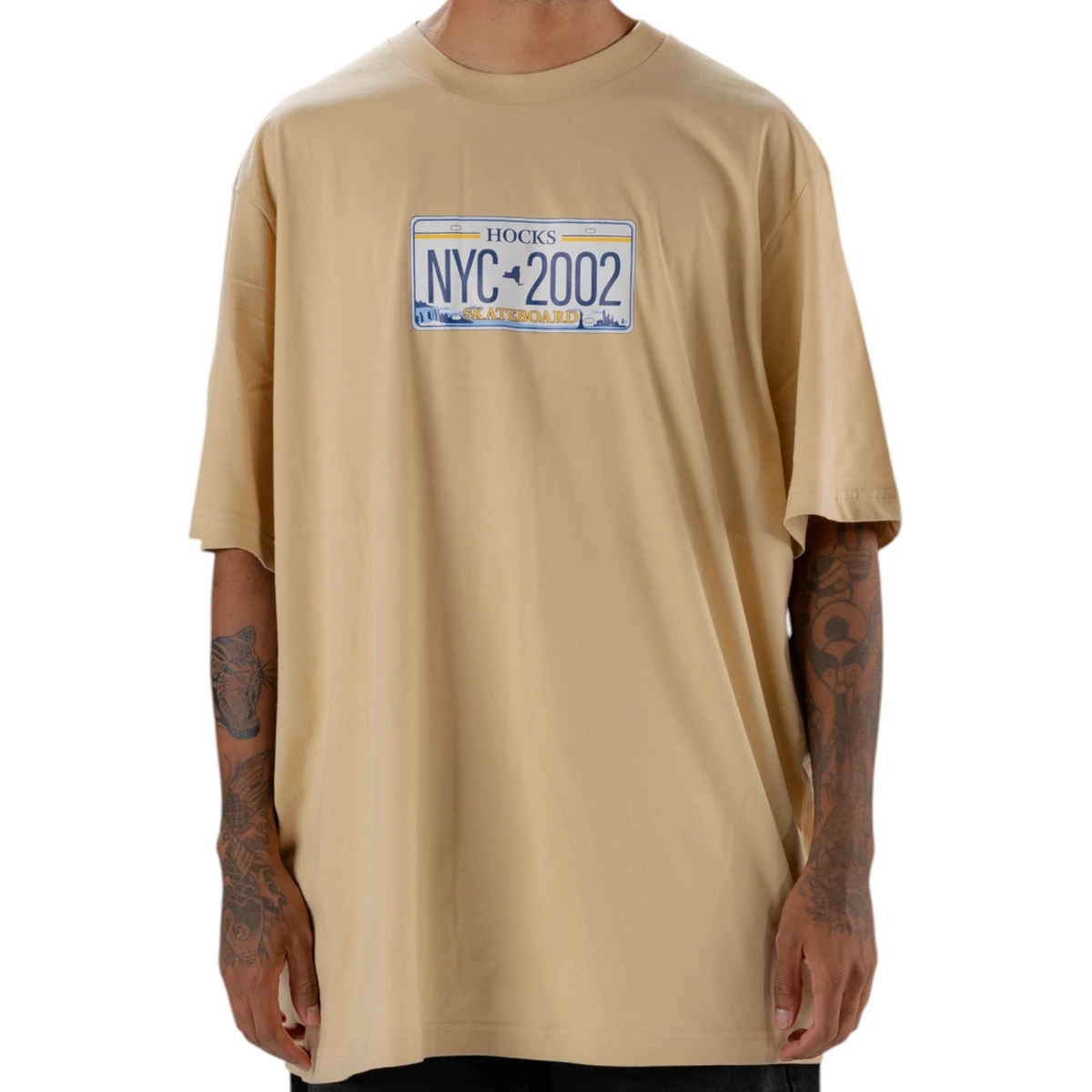 CAMISETA HOCKS CAR CAQUI H27091