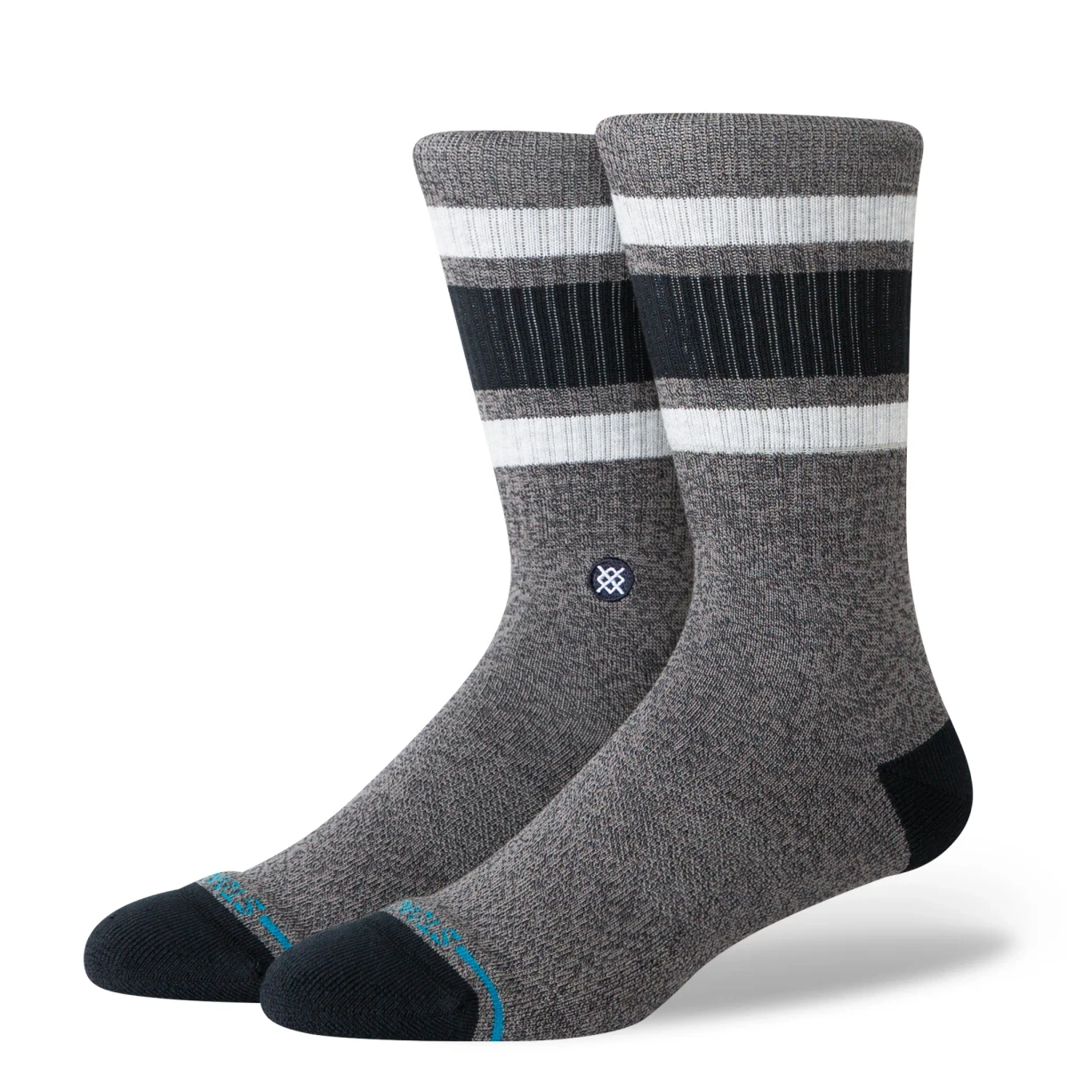 MEIA STANCE BOYD ST CHARCOAL