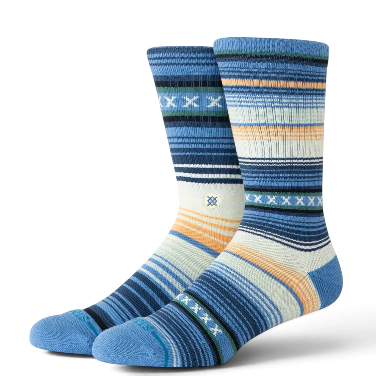 MEIA STANCE CURREN ST CREW CAPRI BLUE