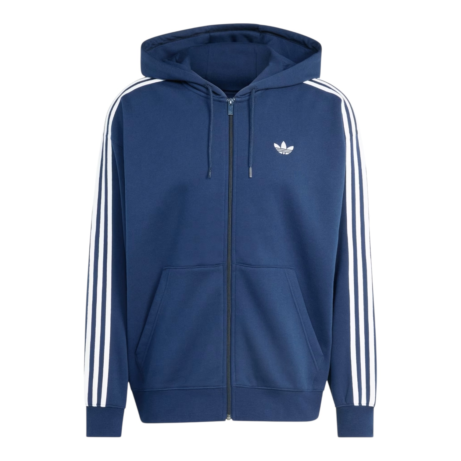 Moletom Adidas Baggy Fz 3 Stripes Kd4097 | Sunset Skate Shop - A