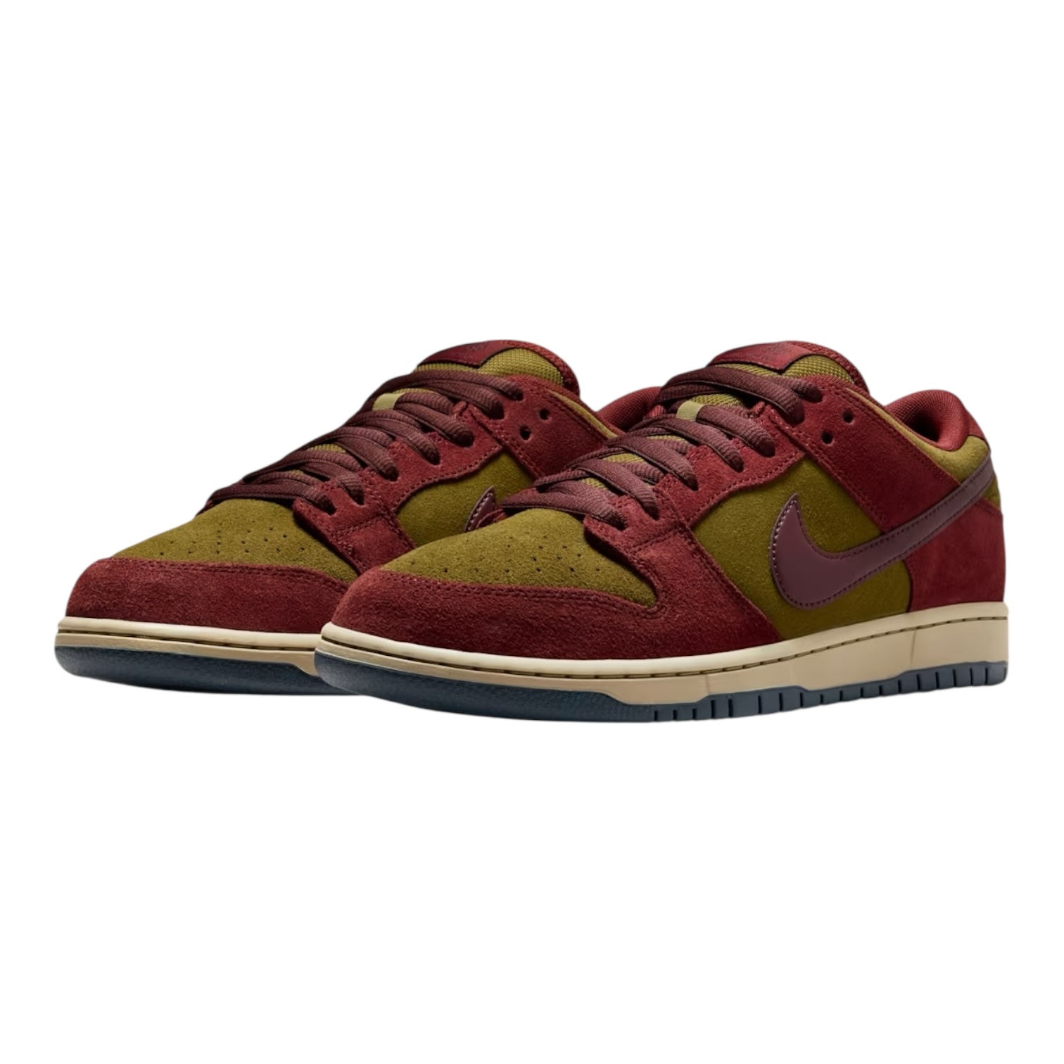 Tênis Nike Sb Dunk Low Pro Dark Team Red Olvive Hq1625-600