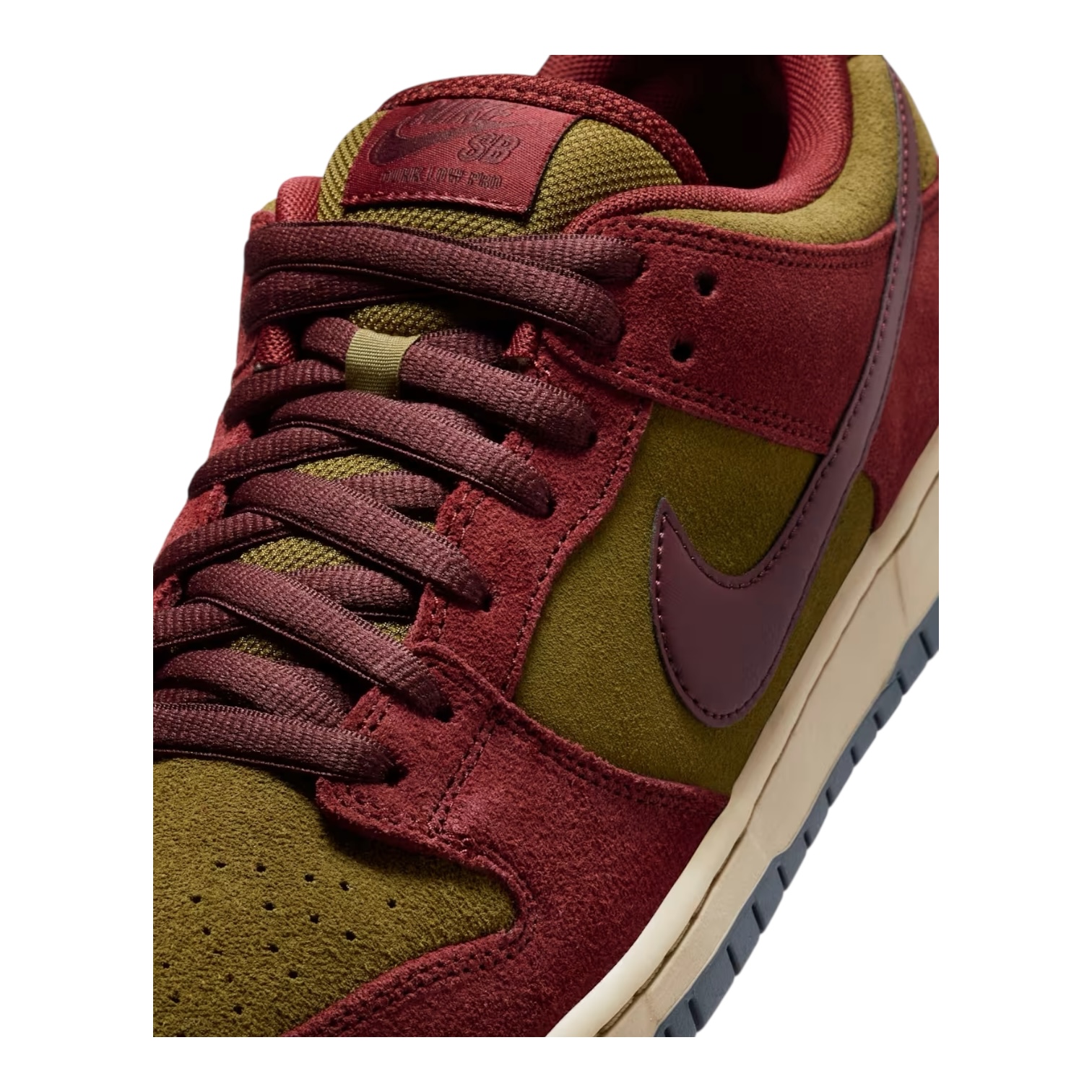 Tênis Nike Sb Dunk Low Pro Dark Team Red Olvive Hq1625-600