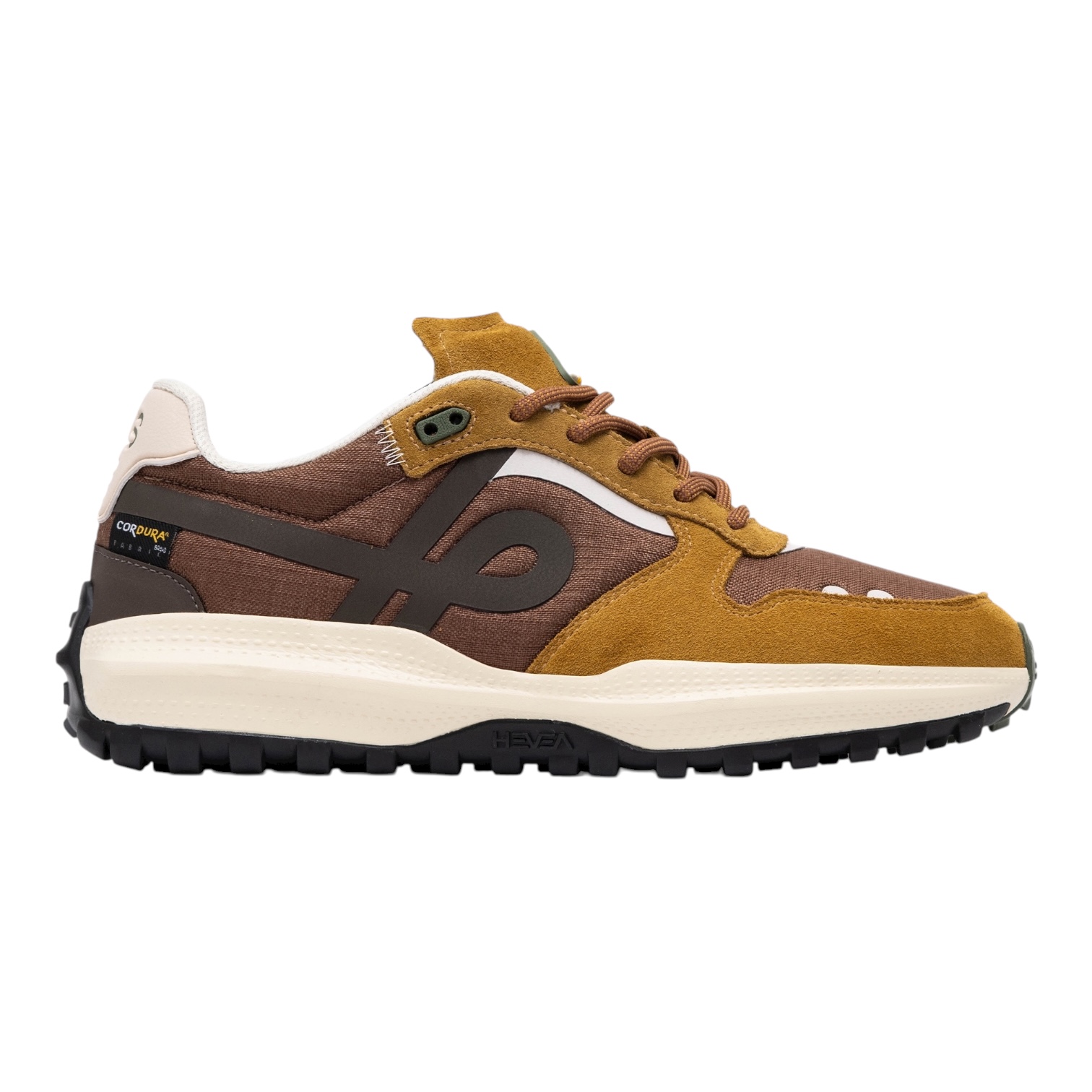 Tênis öus Hevea Dots Mostarda Marrom Cordura Oe | Sunset Skate