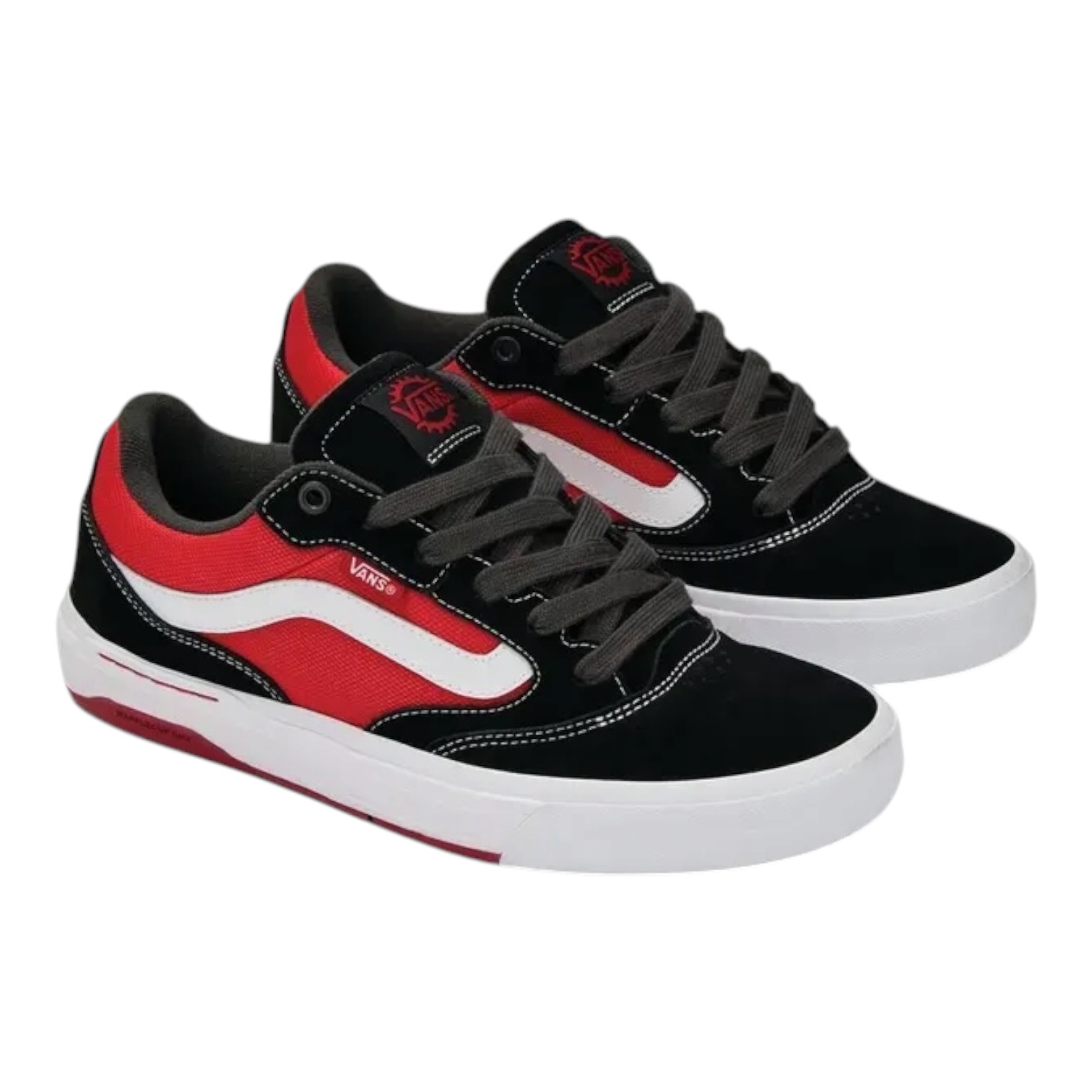 Tênis Vans Bmx Proof Wafflecup Black Red | Sunset Skate Shop - A