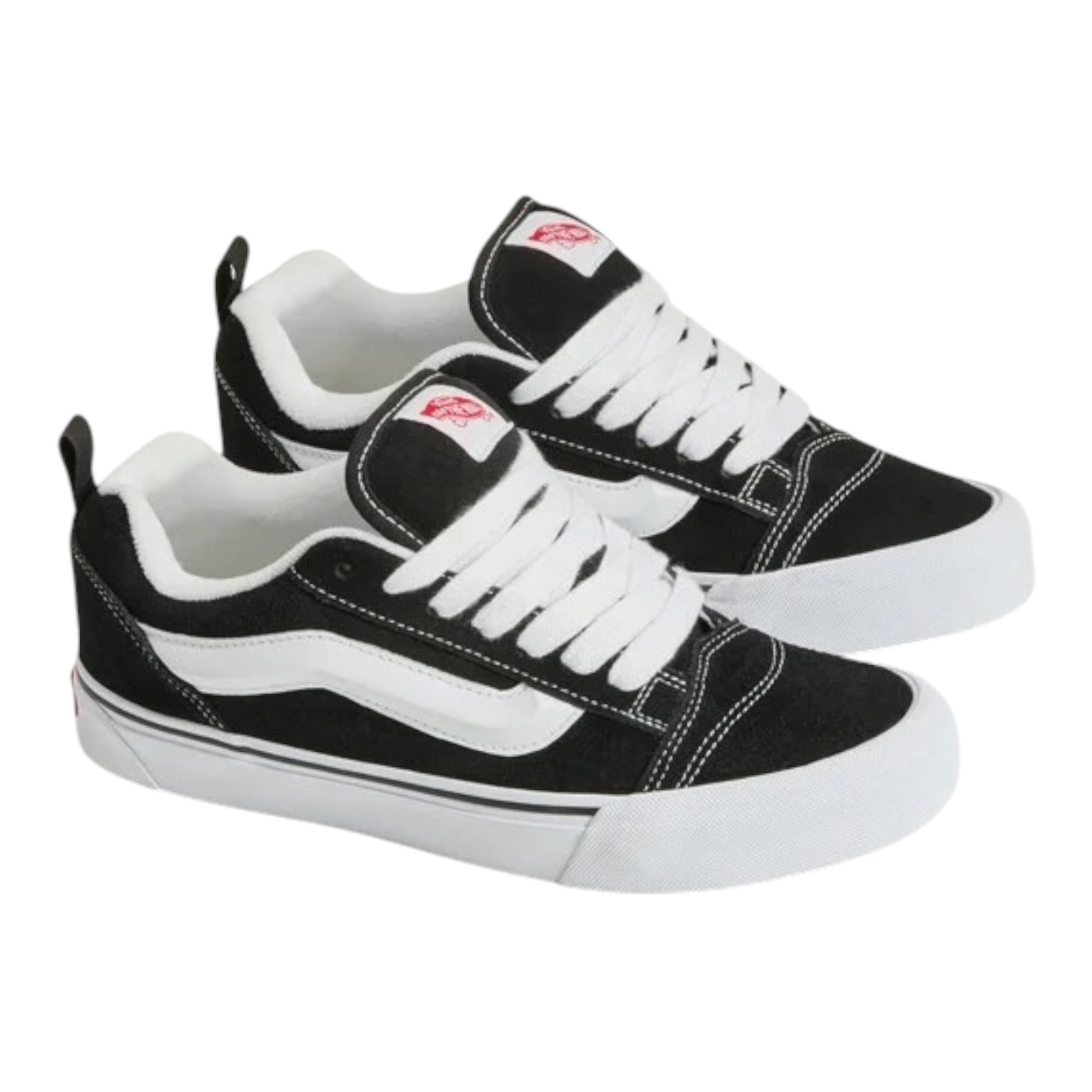 Tênis Vans Knu Skool Black True White | Sunset Skate Shop - A