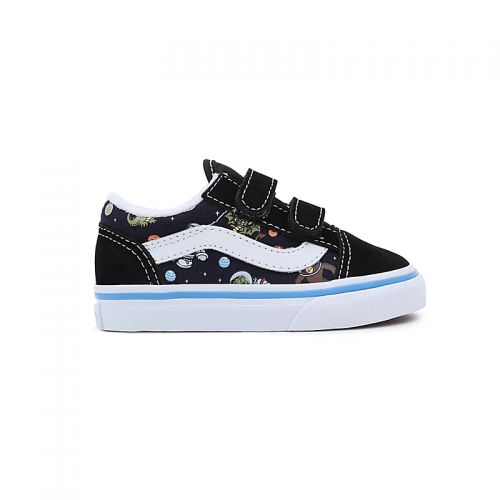 Tnis Skate Tnis Infantil Vans Preto Feminino Old Skool Tênis